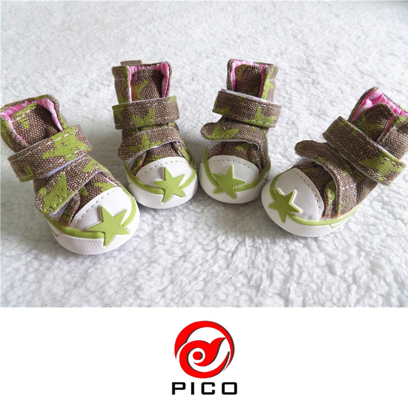 Sneakers for Dogs- Cute Stars, Outdoor Casual, Quality shoes for Pets