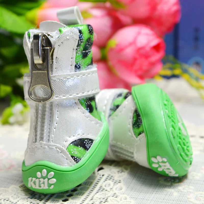 Dog Fashionable Sneakers - Dog Puppy Blue/Pink/Green/Black New Sports Products