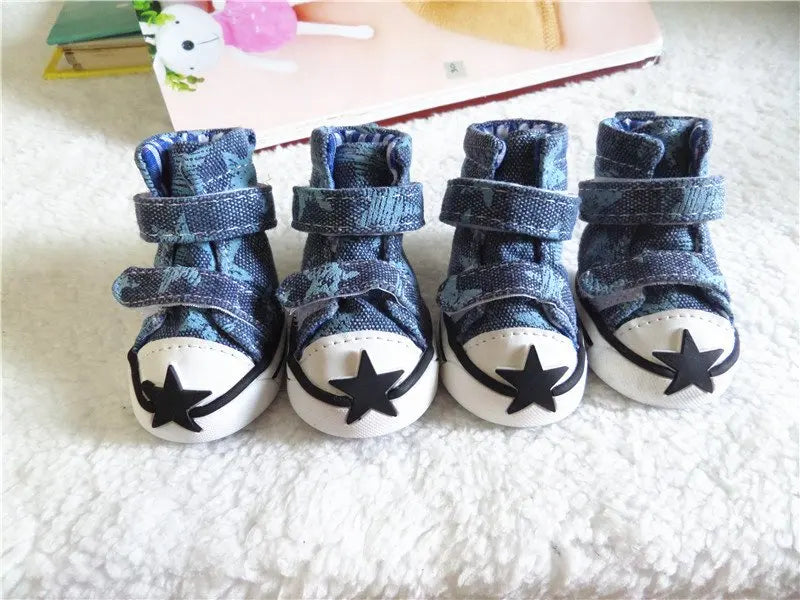 Sneakers for Dogs- Cute Stars, Outdoor Casual, Quality shoes for Pets