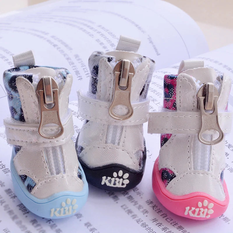 Dog Fashionable Sneakers - Dog Puppy Blue/Pink/Green/Black New Sports Products