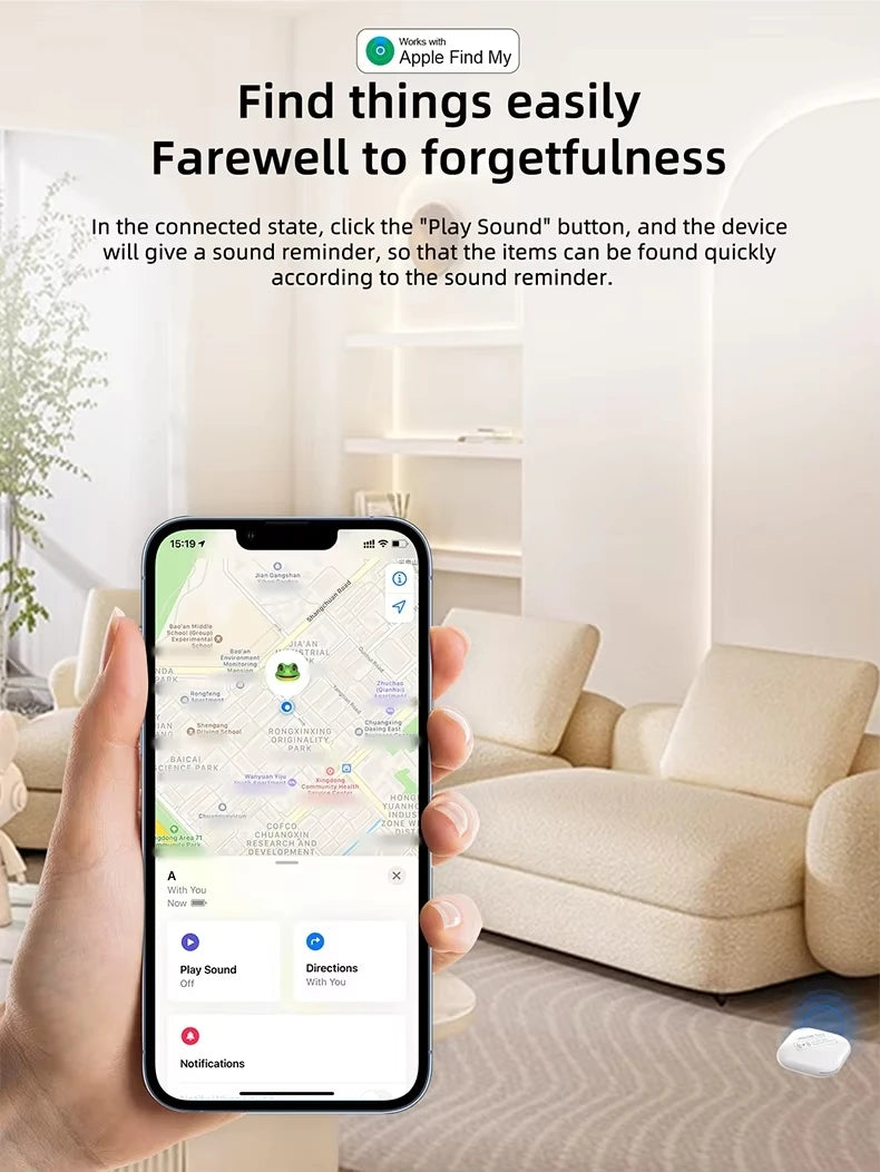Mini Tracking Device For Apple Find My Key Smart iTag Child Finder Pet Car GPS Lost Tracker Smart Bluetooth Tracker IOS System