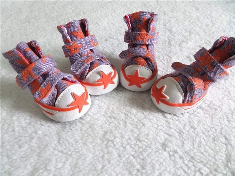 Sneakers for Dogs- Cute Stars, Outdoor Casual, Quality shoes for Pets