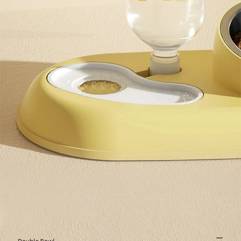 HOOPET Cat Bowl Small Dog Food Feeding Water Drinking Bowls Set for Cats Dogs Pet Feeder Drinker Bowls Pet Supplies