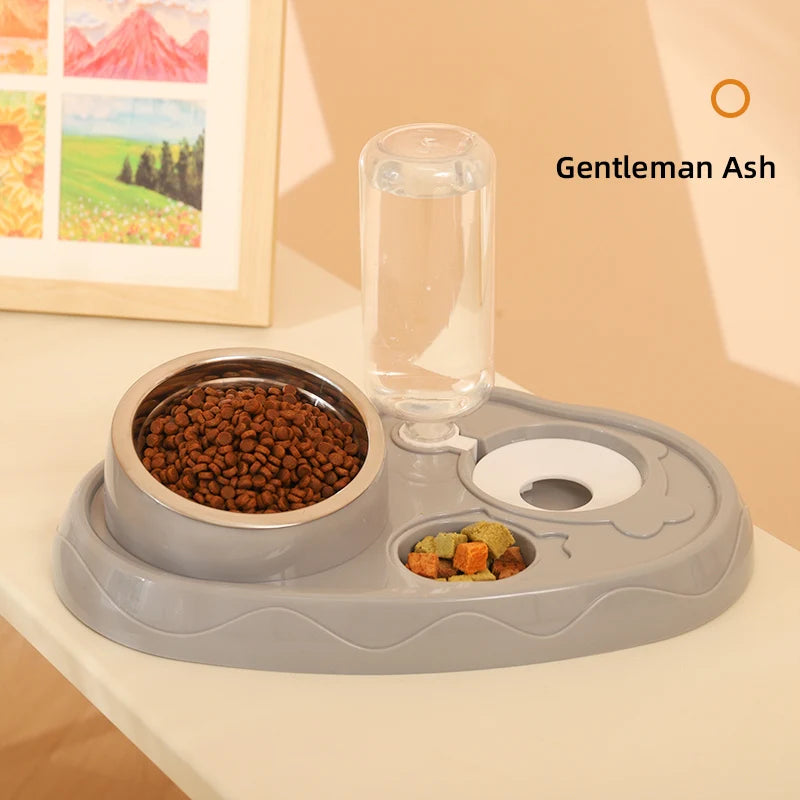 HOOPET Cat Bowl Small Dog Food Feeding Water Drinking Bowls Set for Cats Dogs Pet Feeder Drinker Bowls Pet Supplies