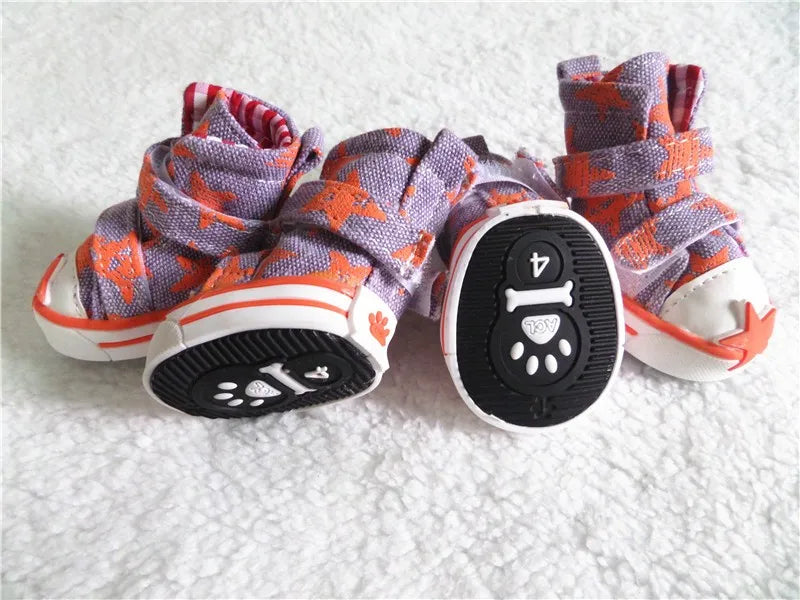 Sneakers for Dogs- Cute Stars, Outdoor Casual, Quality shoes for Pets