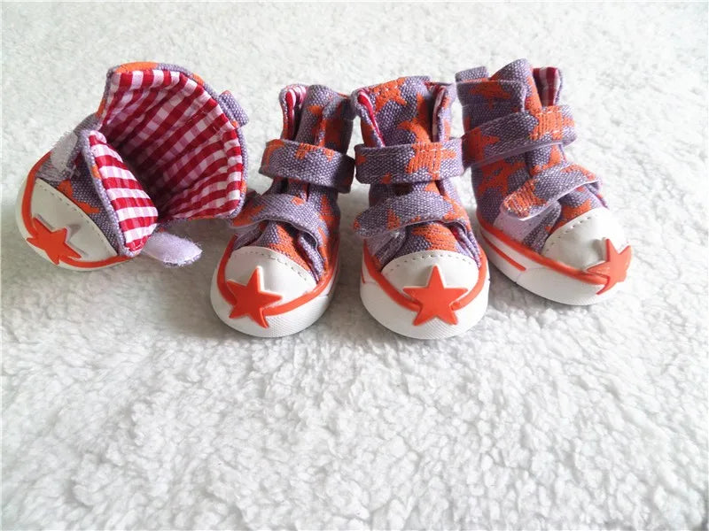 Sneakers for Dogs- Cute Stars, Outdoor Casual, Quality shoes for Pets