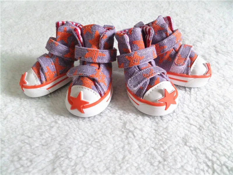 Sneakers for Dogs- Cute Stars, Outdoor Casual, Quality shoes for Pets