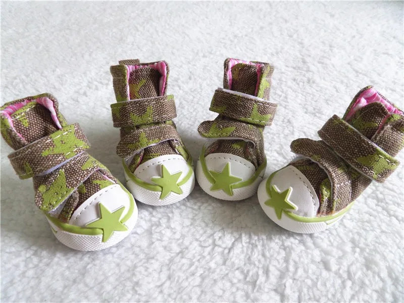 Sneakers for Dogs- Cute Stars, Outdoor Casual, Quality shoes for Pets