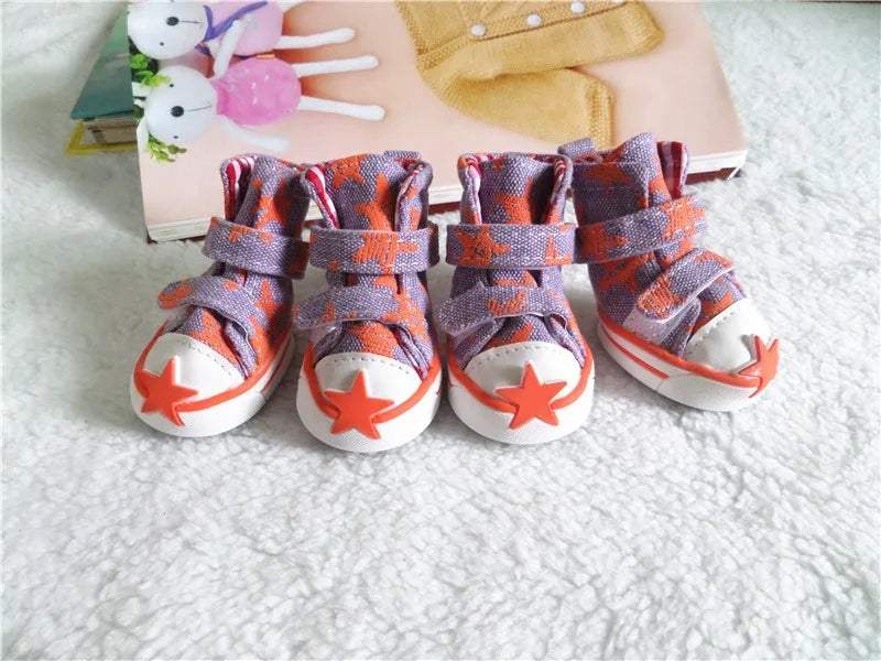 Sneakers for Dogs- Cute Stars, Outdoor Casual, Quality shoes for Pets