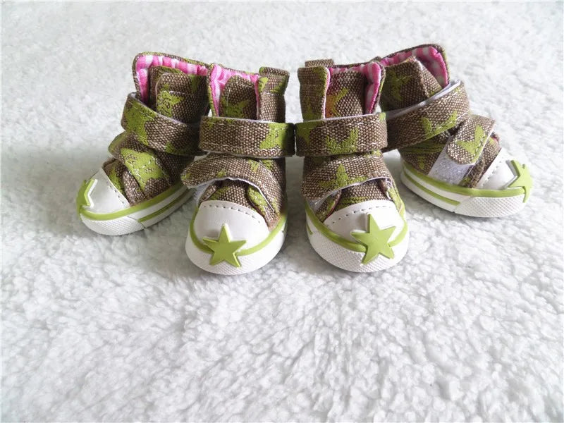 Sneakers for Dogs- Cute Stars, Outdoor Casual, Quality shoes for Pets