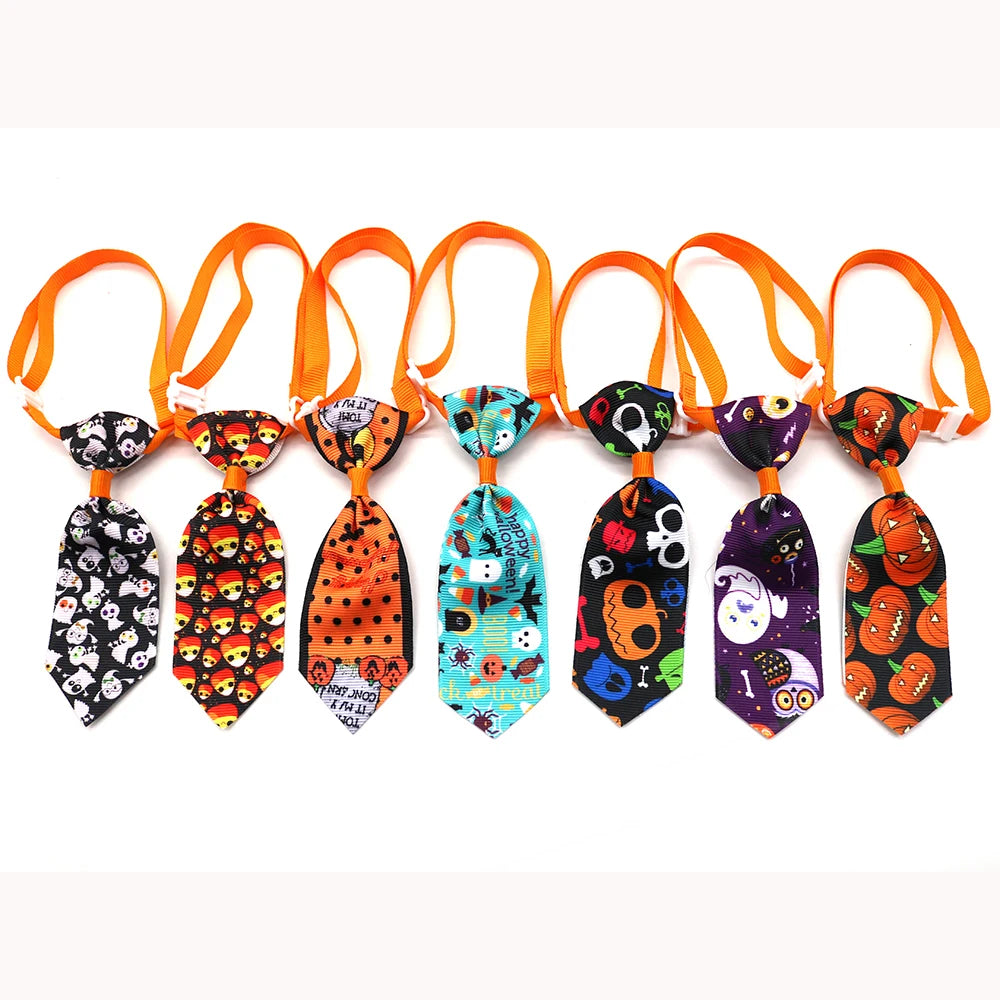 10pcs Dog Tie Small Dog Grooming Accessories- Bowties/Neckties Small Dog Puppy Bow Tie Pet Supplies For Small Dogs