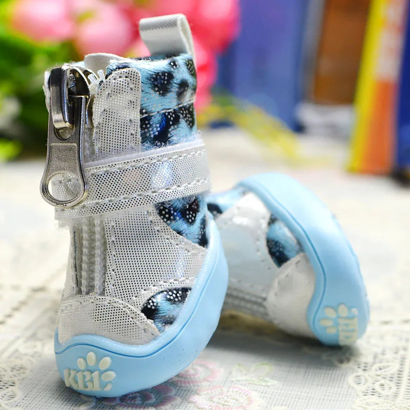 Dog Fashionable Sneakers - Dog Puppy Blue/Pink/Green/Black New Sports Products
