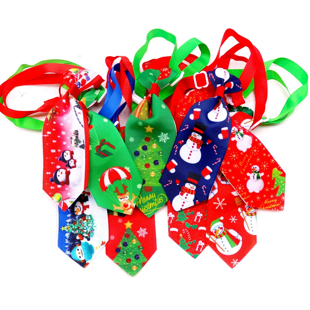 10pcs Dog Tie Small Dog Grooming Accessories- Bowties/Neckties Small Dog Puppy Bow Tie Pet Supplies For Small Dogs