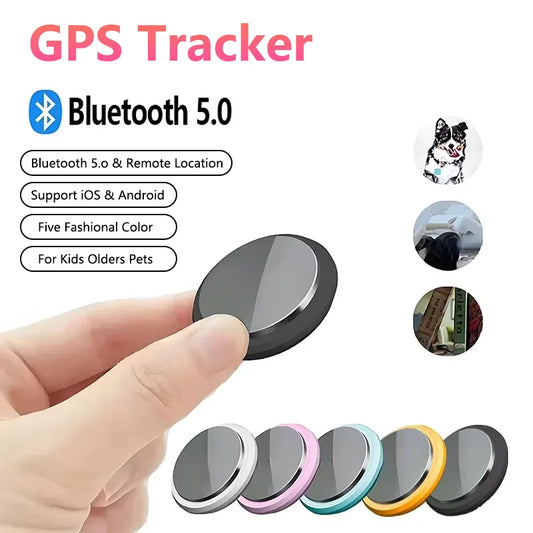 Mini GPS Tracker Portable Smart Anti-Lost Reminder Device Pets Bag Wallet Bluetooth for Finder Air Tag Tracking Locator