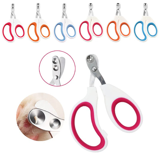 Professional Pet Nail Clippers for Small Cat Dog Stainless Steel Puppy Claws Cutter Cat Nail Scissors Grooming Clippers Trimmer