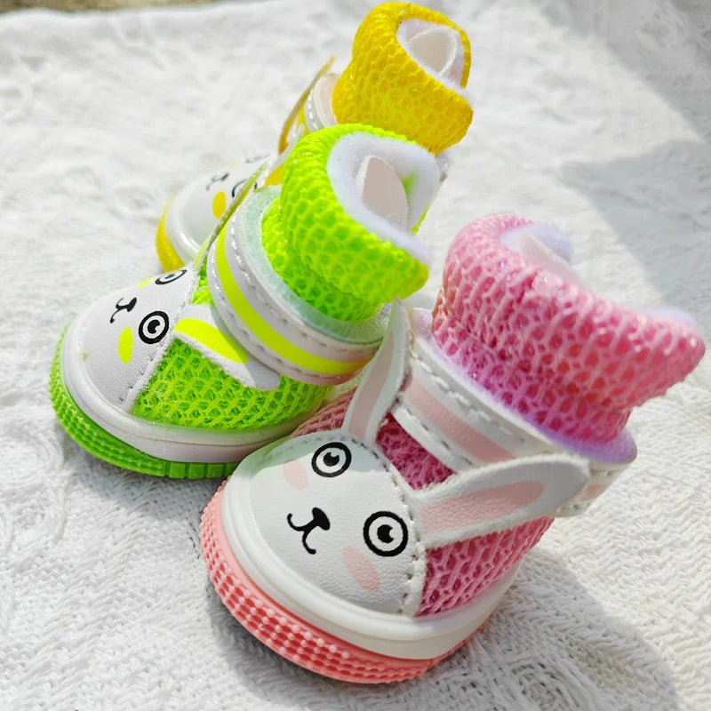 Summer Dog Sneakers For Small Pet-Breathable Pet Shoes