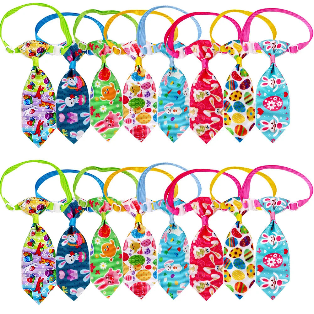 10pcs Dog Tie Small Dog Grooming Accessories- Bowties/Neckties Small Dog Puppy Bow Tie Pet Supplies For Small Dogs