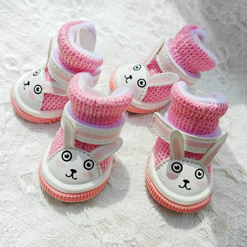 Summer Dog Sneakers For Small Pet-Breathable Pet Shoes