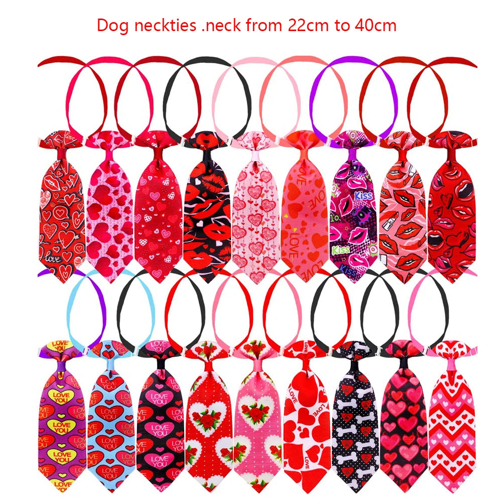 10pcs Dog Tie Small Dog Grooming Accessories- Bowties/Neckties Small Dog Puppy Bow Tie Pet Supplies For Small Dogs