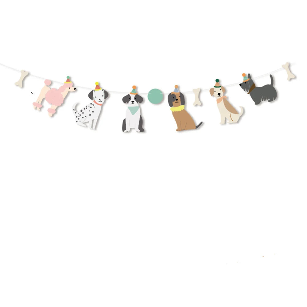 Pet Dog Cupcake Toppers Pet Dog Themed Birthday Party Supplies Dogs Face Cake Toppers Puppy Theme Birthday Party Decorations
