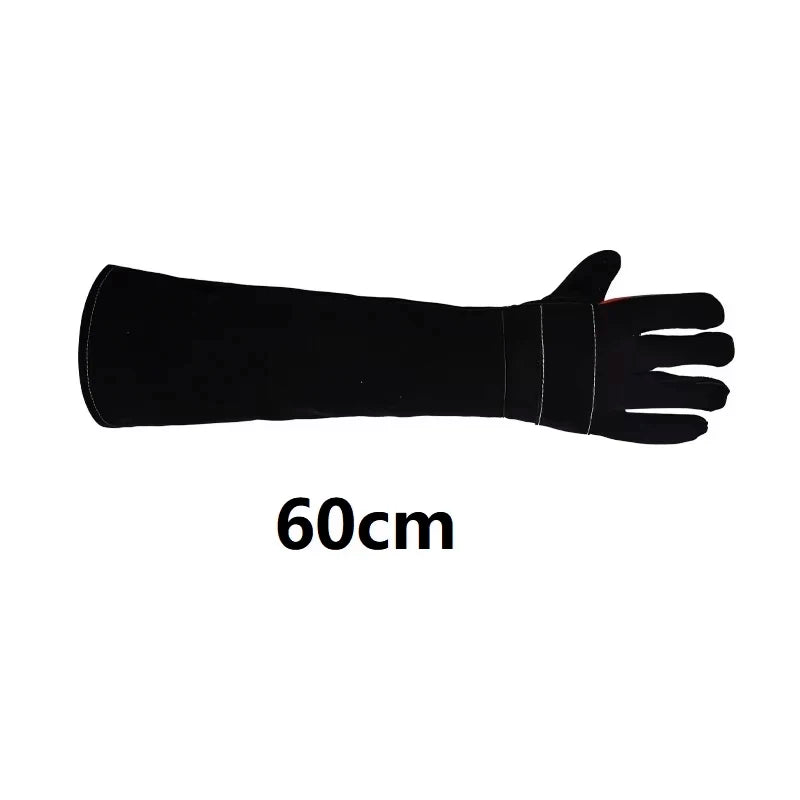 Animal Bite Resistant Protection Gloves Bite Proof for Bathing,Grooming,Welding,Dog/Cat/Bird/Snake/Lizard/Reptile Scratch/Bite