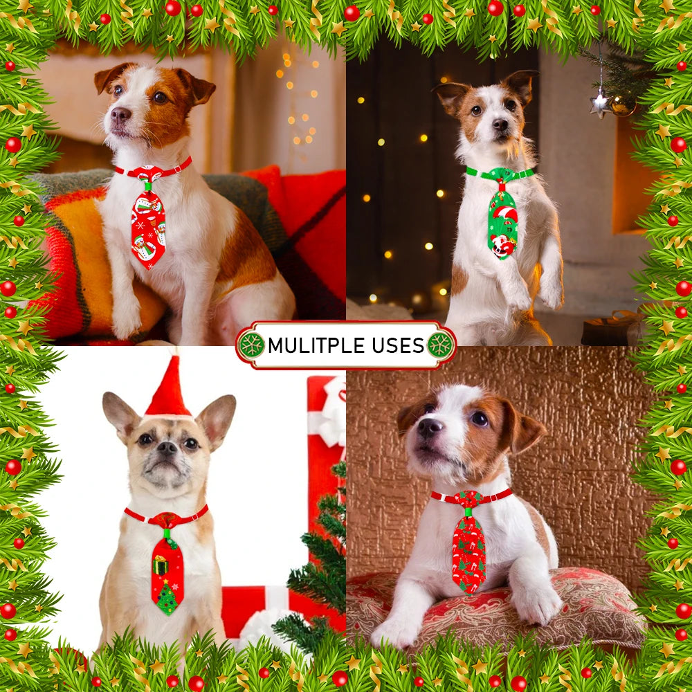 10pcs Dog Tie Small Dog Grooming Accessories- Bowties/Neckties Small Dog Puppy Bow Tie Pet Supplies For Small Dogs