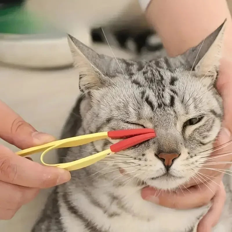 Soft Silicon Tear Brush Eye Cleaning Comb for Cats and Dogs-Eye Clip Soft Brush Pet Supplies