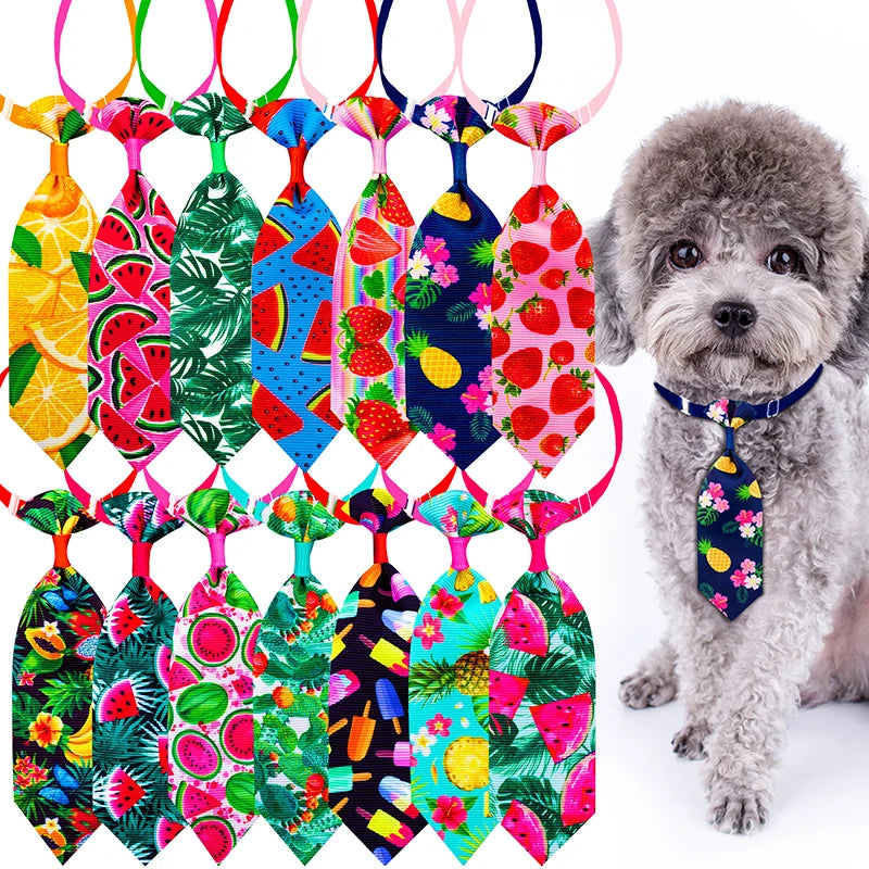 10pcs Dog Tie Small Dog Grooming Accessories- Bowties/Neckties Small Dog Puppy Bow Tie Pet Supplies For Small Dogs