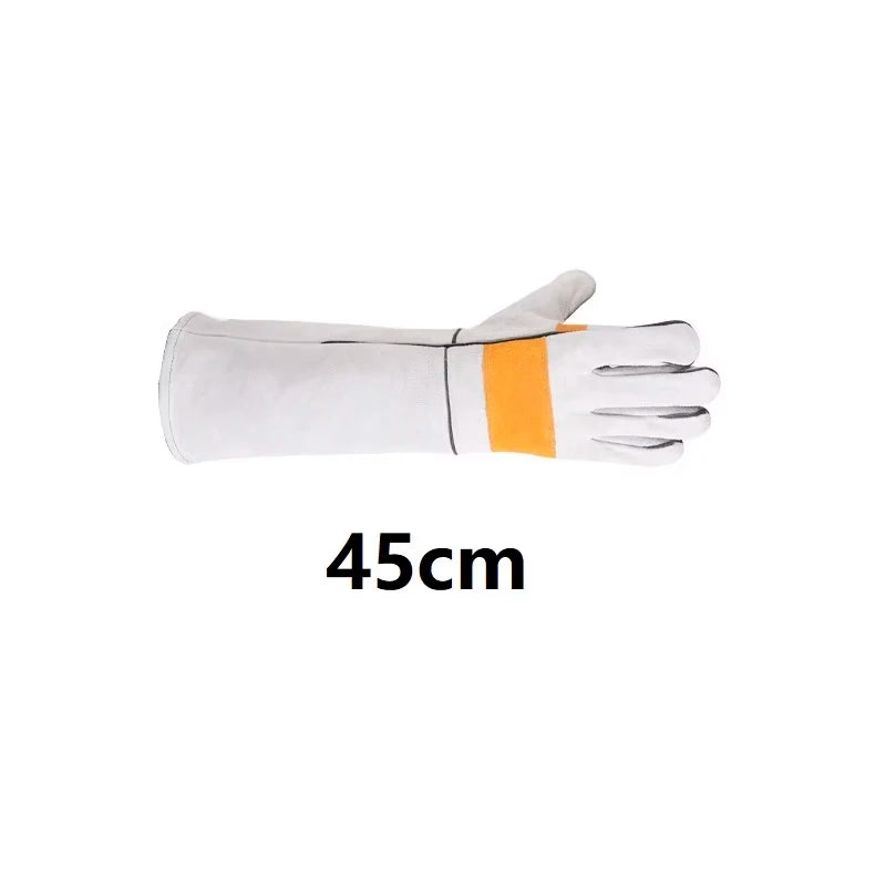Animal Bite Resistant Protection Gloves Bite Proof for Bathing,Grooming,Welding,Dog/Cat/Bird/Snake/Lizard/Reptile Scratch/Bite