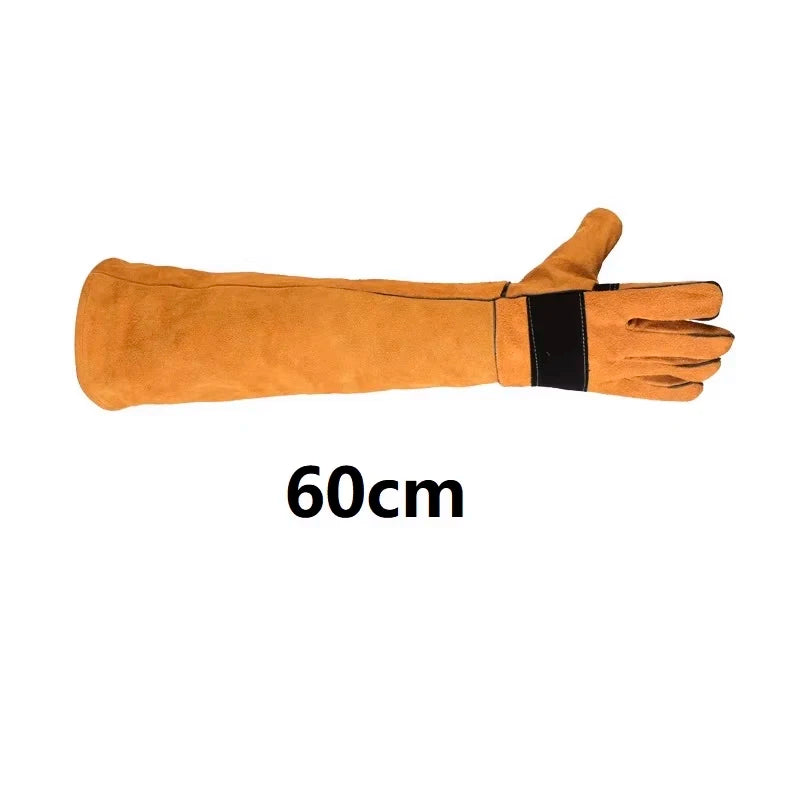 Animal Bite Resistant Protection Gloves Bite Proof for Bathing,Grooming,Welding,Dog/Cat/Bird/Snake/Lizard/Reptile Scratch/Bite