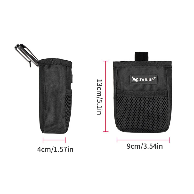 Mini Portable Pet Summer Supplies Dog Snack Bag Outdoor Training Bag Convenient Carry-On for Dogs