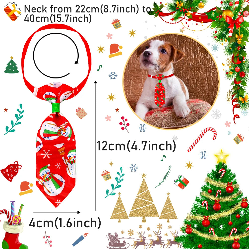 10pcs Dog Tie Small Dog Grooming Accessories- Bowties/Neckties Small Dog Puppy Bow Tie Pet Supplies For Small Dogs