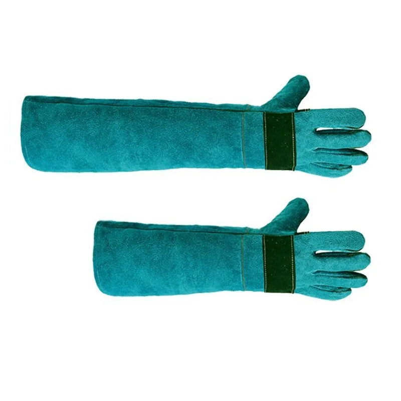 Animal Bite Resistant Protection Gloves Bite Proof for Bathing,Grooming,Welding,Dog/Cat/Bird/Snake/Lizard/Reptile Scratch/Bite